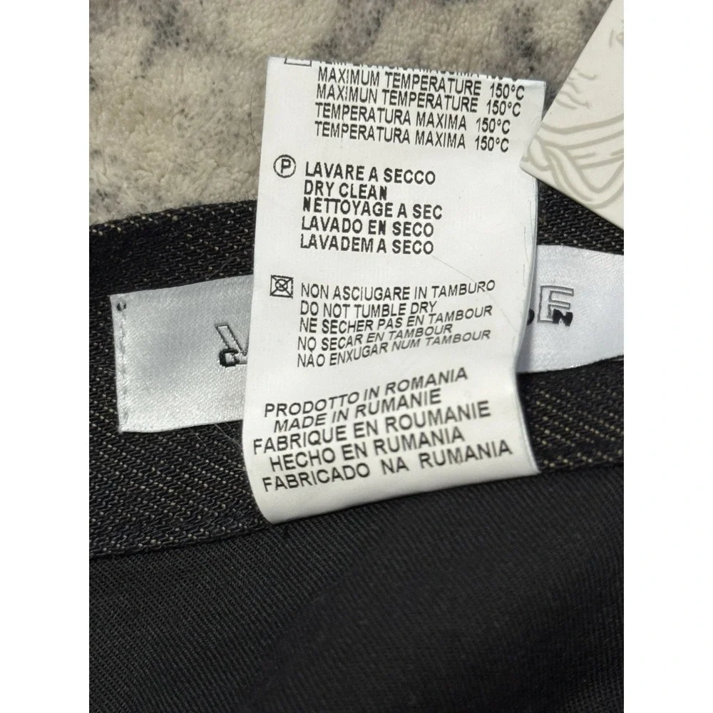 Versace Collection Jeans‎ Men Size 31x32 Black Cotton Denim New With Tags